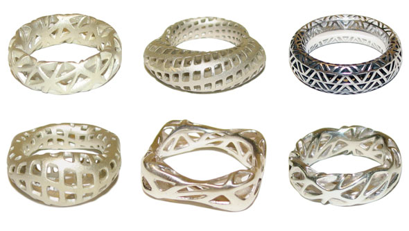 sechs Ringe