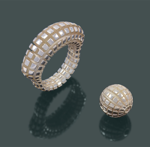 digital filigree - Ring_Kettenschloss_Sets
